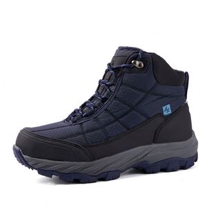 Botas de Invierno 2025 para Hombre, de Piel de Oveja y Lana Integrada, para el Noreste |   Botas de Invierno para Exteriores, Forradas de Felpa, Resistentes al Frío, con Tobillera Reforzada - Product Image 1