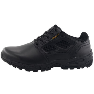 Udson <b>Men's</b> Low Top Breathable Genuine Leather Hiking Shoes Black Outdoor Tactical Footwear - Product Image 2