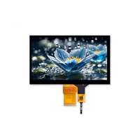 Pantalla TFT LCD IPS de 7,0 pulgadas G + G Glass con panel táctil capacitivo CTP Resolución de 800 * RGB * 480