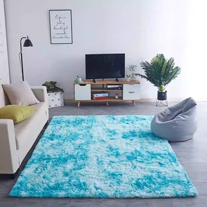 Alfombras <span class=keywords><strong>de</strong></span> área <span class=keywords><strong>de</strong></span> felpa tejida antideslizantes personalizadas <span class=keywords><strong>de</strong></span> fábrica, teñidas a mano, blancas y verdes lisas, para uso doméstico en sala <span class=keywords><strong>de</strong></span> estar, estudio, oración, ventana, balcón - Product Image 5