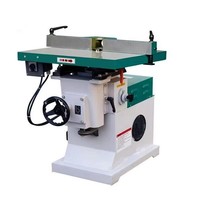 TEBAK MX5115 Máquina de chaflanado de alta velocidad de 45 grados para carpintería, fresadora de husillos con mesa deslizante, fresadora vertical