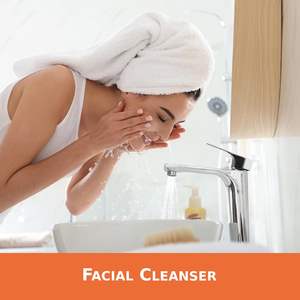 Aceite Limpiador <span class=keywords><strong>Facial</strong></span> de Vitamina E de 150 ml, Limpia Profundamente, Ilumina, Elimina el Maquillaje y las Impurezas, Terapia para la Piel - Product Image 3