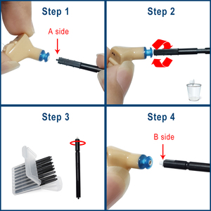 Filtres à cérumen de haute qualité compatibles avec les aides auditives Phonak, Widex, Resound, <span class=keywords><strong>Unitron</strong></span> – Remplacement de protection anti-cérumen - Product Image 3