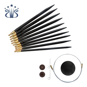 3.5/4.0/4.5/5.0/5.5/6/7/8mm SKC bois de santal aiguilles à tricoter circulaires chandail outils de tissage bois de santal <span class=keywords><strong>aiguille</strong></span> à tricoter <span class=keywords><strong>circulaire</strong></span> - Product Image 1