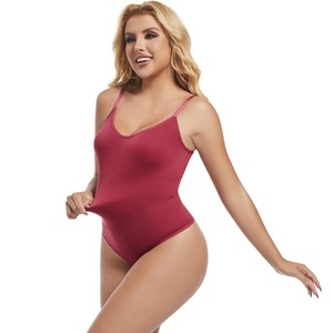 Body modellante senza cuciture in nylon, bestseller transfrontaliero, con controllo pancia e sollevamento glutei, <span class=keywords><strong>taglie</strong></span> <span class=keywords><strong>forti</strong></span>, modello canotta intera, <span class=keywords><strong>corsetto</strong></span> contenitivo - Product Image 5