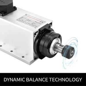 Moteur de broche refroidi par air 3 kW 24 000 tr/min personnalisable pour machine de gravure CNC – Vente directe usine - Product Image 2