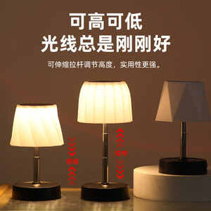 Nordic Modern Minimalist Table Lamp E27 LED Bulb Base Switch Control Simple Design For Living Room Bedroom Decorative <b>Lighting</b> - Product Image 5