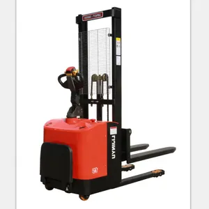 High efficiency raised lowered convenient electric pallet with 5000mm lifting height 2T transpallet truck