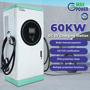 Estación <span class=keywords><strong>de</strong></span> <span class=keywords><strong>Carga</strong></span> <span class=keywords><strong>para</strong></span> Vehículos Eléctricos Maxpower Comercial con Certificación TUV IP54 60KW CCS2 OCPP2.0, Nueva, <span class=keywords><strong>de</strong></span> Montaje en Suelo, <span class=keywords><strong>para</strong></span> Gasolineras - Product Image 2