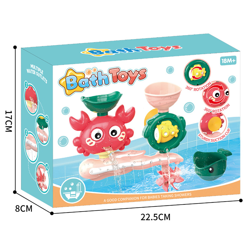 Crab turning music [red] color box