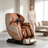 Système de fauteuil de massage de luxe avec thérapie de chaleur profonde, cuir résistant au froid et construction robuste, pour usage domestique et professionnel