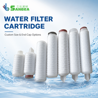 Cartouche de filtre à eau OEM ODM avec joint d'étanchéité et connecteur sur mesure pour systèmes de purification