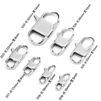Vente en gros personnalisée fermoir chaîne étanche Miami pour collier, bracelet, fabrication de bijoux de différentes tailles disponibles