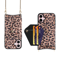 Étui portefeuille pour téléphone pour iphone Étui en cuir pour téléphone avec porte-carte Étui pour téléphone Crossbody