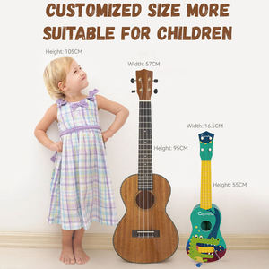 Juguete Musical Educativo para Niños, Ukelele de 4 Cuerdas, Guitarra Electrónica de Plástico para Niños - Product Image 3