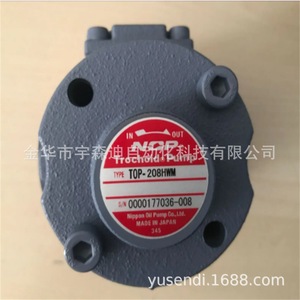 Bomba de engranajes cicloidal Nippon Oil Pump Top-216hwmvd para transferencia de aceite cuantitativa con control de desbordamiento y inversión de eje - Product Image 2