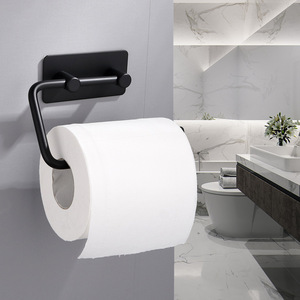 壁掛けペーパーナプキンホルダー 壁貼りトイレットペーパーロールホルダー クリエイティブトイレットペーパーロールホルダー - Product Image 2