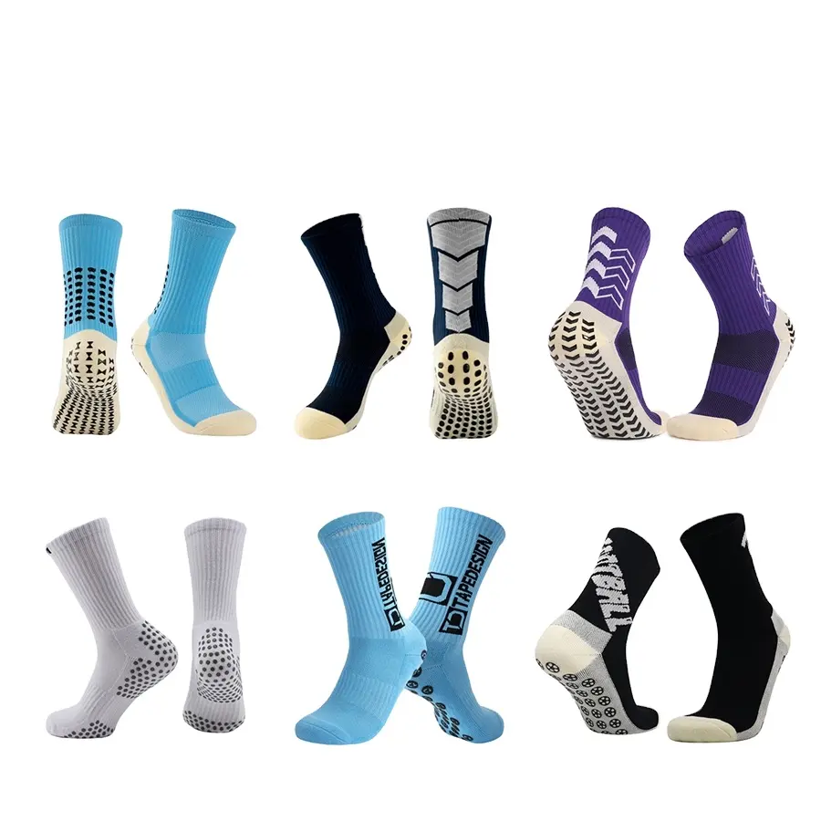 BX-F0129 Men Soccer Football Socks Custom Design Logo Anti Slip Sports socks