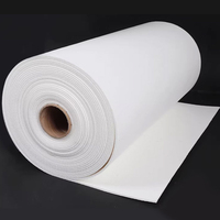 Papier en fibre céramique à base d'aérogels de 3-4 mm, conductivité thermique de 0,075, température de fonctionnement de 1260°C pour la dissipation thermique des batteries au lithium