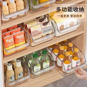 Refrigerator <b>Storage</b> <b>Box</b> Rectangle Food Grade Kitchen Vegetable Egg Organizer With Lid For Fridge Organization - Product Image 4