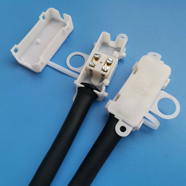 Lamp Cable Junction Box NPN215 Two Position Junction Box Mouse Tail Box Copper Tube Flame Retardant