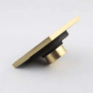 Bronzo antico 4 Pollici Anti Intasamento Piazza Bagno <span class=keywords><strong>Doccia</strong></span> In Ottone <span class=keywords><strong>Scarico</strong></span> A Pavimento con Coperchio Rimovibile - Product Image 6