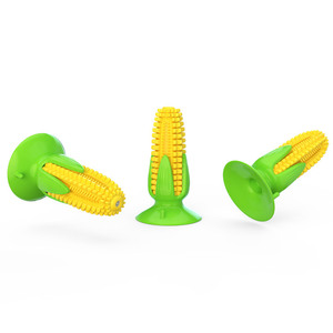 Juguete para perros superventas: Juguete de maíz con ventosa, sonido, palo masticable de TPR, alfombrilla de mordida, cepillo de dientes para perros, suministros para mascotas en stock - Product Image 4