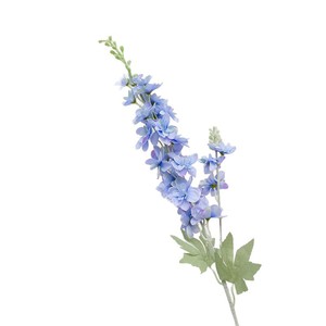 Fleurs artificielles en soie Mitsuba Delphiniums, branche unique, décorations pour mariage et maison - Product Image 5