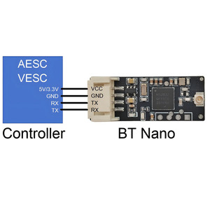 โมดูลบลูทูธออโตโรสำหรับ VESC Benjamin ESC การเชื่อมต่อไร้สายสำหรับการควบคุมแอพโทรศัพท์แอนดรอยด์ ไอโอเอส K76 - Product Image 5