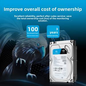 Seagate Eagle 2T内蔵デスクトップハードドライブ256Mb SATA 3.0拡張ポート監視用ビデオ垂直PMR 3.5インチ - Product Image 3