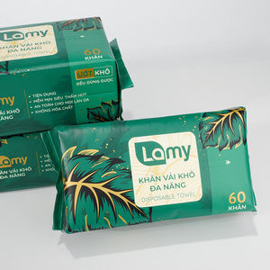 Toallitas Secas LAMY, 60 Hojas, Desechables, No Tejidas, Suaves, Absorbentes, Multiusos - Product Image 1