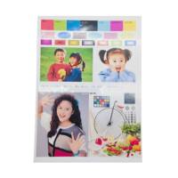 Papier autocollant transparent en vinyle PET de haute qualité A4 70% 100% transparent, imprimable, auto-adhésif, imperméable, compatible avec les imprimantes jet d'encre et laser