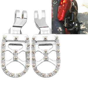 Clavija de pie ancho para motocicleta, estilo MX para <span class=keywords><strong>Triumph</strong></span> <span class=keywords><strong>Bonneville</strong></span> T100 T900 2001-2015 Scrambler 2006-2015 (frontal) - Product Image 2