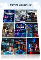 Funin VR FPS Arena, Juego Musical de Realidad Virtual, Máquina de Juego de Disparos con Pistola VR 9D