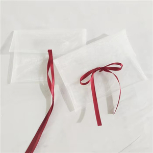 Bolsa de Organza Blanca con Logotipo Personalizado, Bolsa para Ropa, Bolsa para Cosméticos, Bolsa para Sujetadores, Bolsa para Ropa Interior, Bolsa de Almacenamiento, Bolsa de Regalo, Embalaje para Joyería, Bolsas Transparentes - Product Image 1