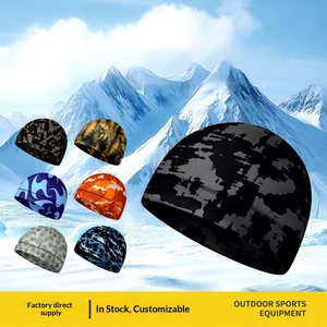 Casquette de cyclisme, chapeau de sport pour moto, <span class=keywords><strong>bonnet</strong></span> coupe-vent <span class=keywords><strong>chaud</strong></span> imprimé, casquette de course unisexe, cagoule - Product Image 1