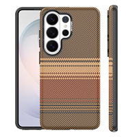 Coque de téléphone pour Samsung Galaxy S26 Ultra, chargement magnétique sans fil, effet givré, simili cuir, S25 Plus S24