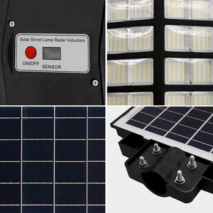 Jiewei-luz de poste público comercial, iluminación Led Solar de calle de inducción automática, 180w, 240w y 300w - Product Image 6