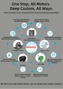 พัดลมอุตสาหกรรมขนาด 72 นิ้ว ใยแก้ว สำหรับโรงเรือนโค 2.2 กิโลวัตต์ ขับเคลื่อนด้วยสายพาน ใบพัดอลูมิเนียม 6 ใบ ปริมาณลมมาก สำหรับฟาร์มสัตว์ปีก - Product Image 6