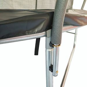 JINGYI 6ft 8ft 10ft Outdoor Round <strong>Trampoline</strong> Protective <strong>Net</strong> for Unisex Kids Adults Family Anti-Tipping Base Ladder Safe Soft - Product Image 3