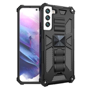 Funda protectora para <span class=keywords><strong>Samsung</strong></span> Galaxy S24 FE S25 Ultra S24 FE S23 + S21 A55 A35 A25 A15 con soporte incorporado Heavy Duty Armor Phone Case - Product Image 1