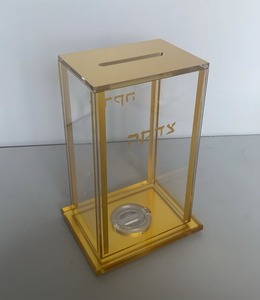 Fabricante OEM, Caja de Acrílico Transparente de Alta Claridad para Votaciones o Dinero - Product Image 1