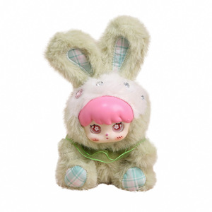 Nouveau Pendentif Lapin en Peluche Tendance avec Oreilles de Lapin, Figurine Réconfortante Rembourrée en Coton PP - Product Image 5
