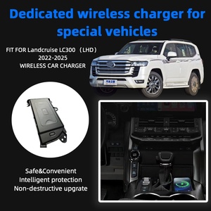 <span class=keywords><strong>Chargeur</strong></span> sans fil magnétique à fixation rapide 15W pour Toyota LC300 2022-2025, électronique automobile avec maintien sécurisé du téléphone - Product Image 5
