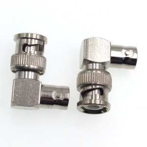 Connecteur BNC mâle à angle droit vers adaptateur BNC femelle 90 degrés, connecteurs coaxiaux RF en forme de L, laiton, ROHS, 50 ohms - Product Image 4