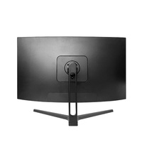 Monitor Curvo de 23.8 Pulgadas con Envío Rápido, Monitor LED para Computadora de Escritorio, 1080P de Alta Resolución, para Juegos/Negocios