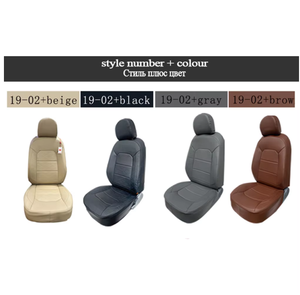 Für Toyota Ractis Lepice Autositzbezug 2013 NCP125 Kompletter Autositzbezug-Satz 5 Sitze Rechtslenker - Product Image 3