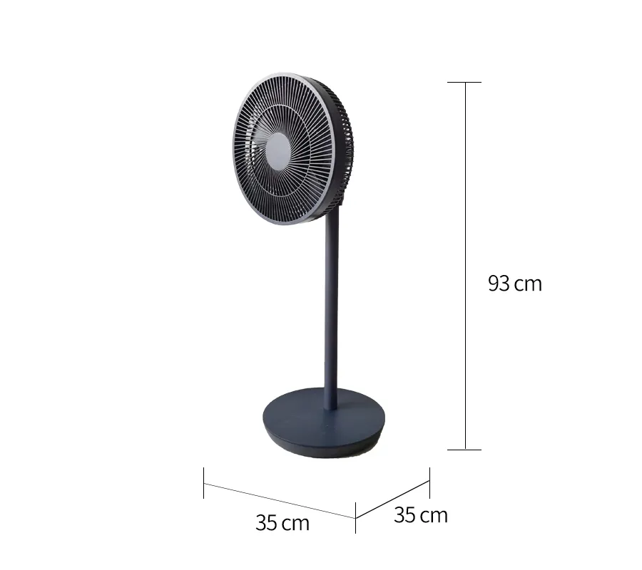 DC Motor Energy Saving Remote Control Rechargeable Air Cool Circulation Fan Stand and Pedestal Fan