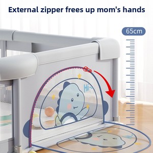 <span class=keywords><strong>Parc</strong></span> <span class=keywords><strong>pour</strong></span> bébé compact et pratique, nouveau design, portable, avec motifs écologiques <span class=keywords><strong>pour</strong></span> la saison d'automne, doté de barrières de sécurité - Product Image 5