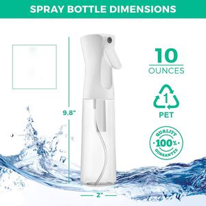 Custom logo High Quality 200ml 300ml Plastic Salon Hair Fine <b>Mist</b> Water Sprayer for Barber Continuous Spray <b>Bottle</b> - Product Image 3